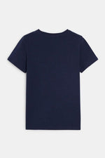 חולצת טריקו בייסיק כחולה ילדים