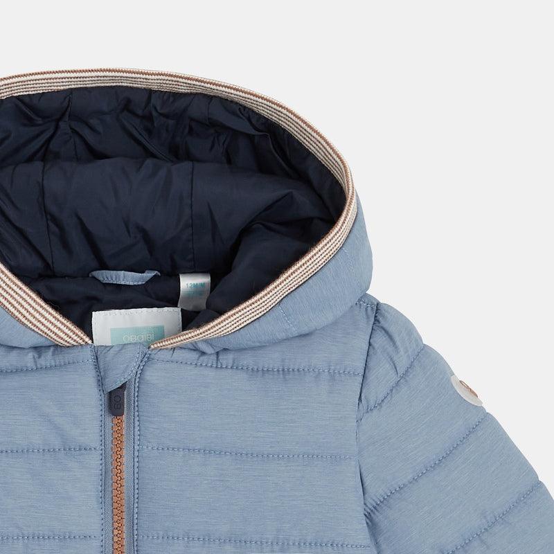מעיל מחמם בצבע כחול בהיר לתינוקות - MASHBIR//365