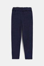 מכנסיים לילדות בצבע נייבי - MASHBIR//365