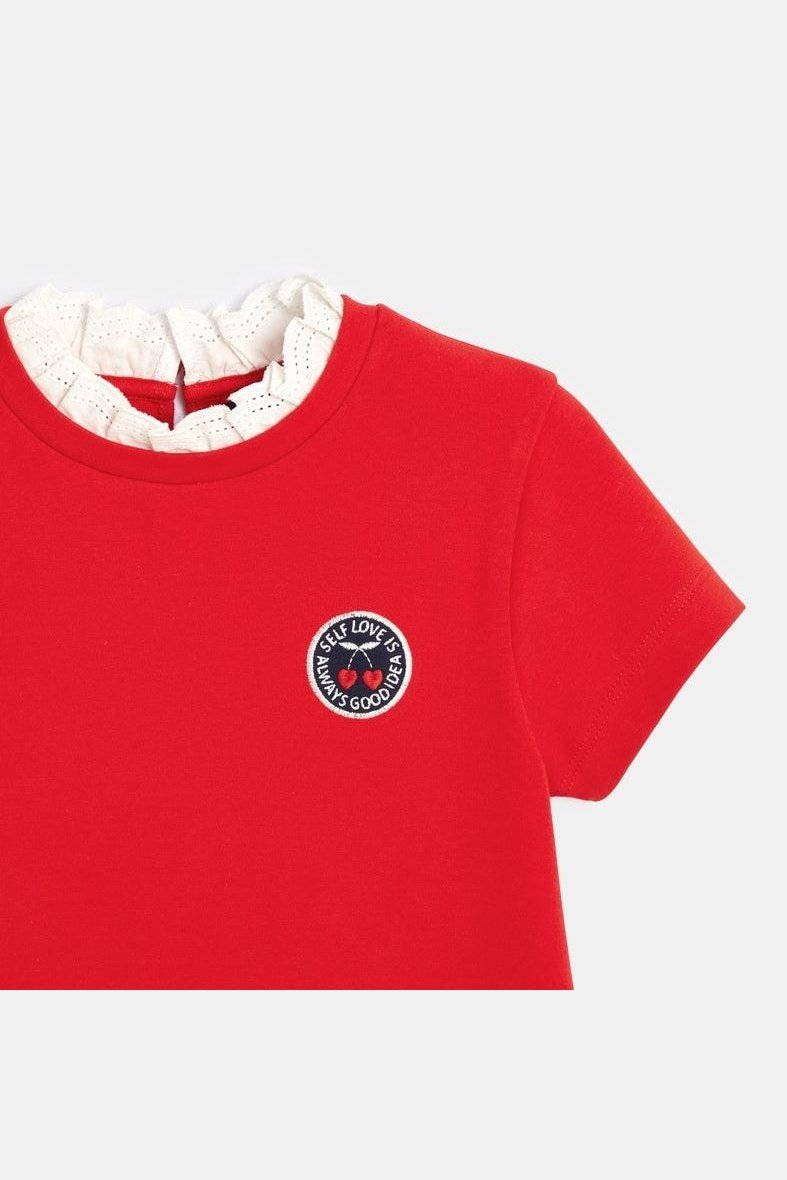 שמלת צווארון מלמלה לילדות - MASHBIR//365