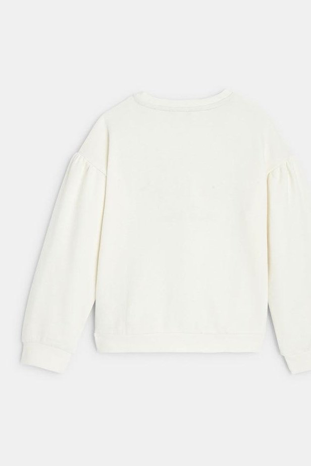 סווטשירט טו דאי בצבע לבן לילדות - MASHBIR//365