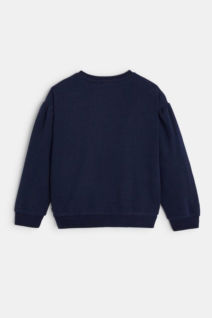 סווטשירט טו דאי בצבע נייבי לילדות - MASHBIR//365