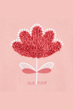 סווטשירט עם צווארון מלמלה בצבע רוז' לילדות - MASHBIR//365