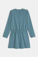 שמלת גריין פאוור בצבע ירוק לילדות - MASHBIR//365