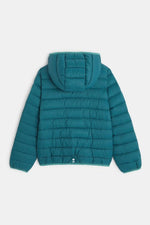 מעיל מרופד ירוק לילדים - MASHBIR//365