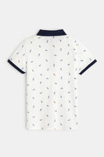 חולצת פולו לילדים בצבע לבן - MASHBIR//365