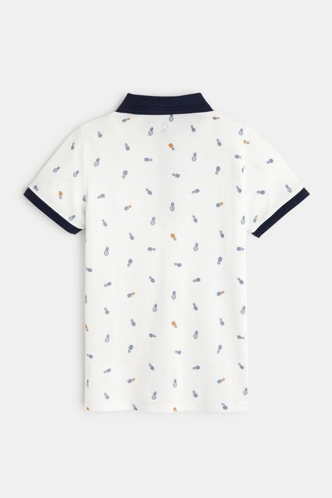 חולצת פולו לילדים בצבע לבן - MASHBIR//365