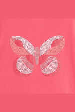 טישירט קצרה לילדות בצבע ורוד - MASHBIR//365