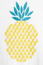 טישירט קצרה לילדות בצבע לבן - MASHBIR//365