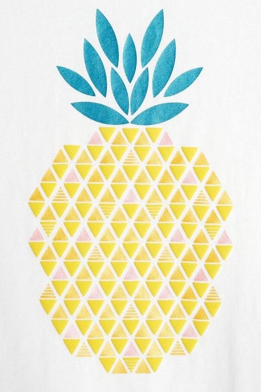 טישירט קצרה לילדות בצבע לבן - MASHBIR//365