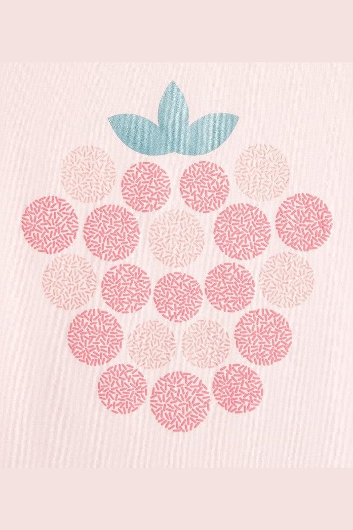 טישירט קצרה לילדות בצבע ורוד - MASHBIR//365