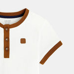 חולצת פולו בצבע לבן לתינוקות - MASHBIR//365