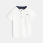 סט אוברול גינס וחולצה בצבע לבן לתינוקות - MASHBIR//365 - 3
