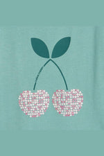 טישירט קצרה לילדות בצבע ירוק - MASHBIR//365