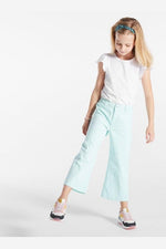 טישירט קצרה לילדות בצבע לבן - MASHBIR//365