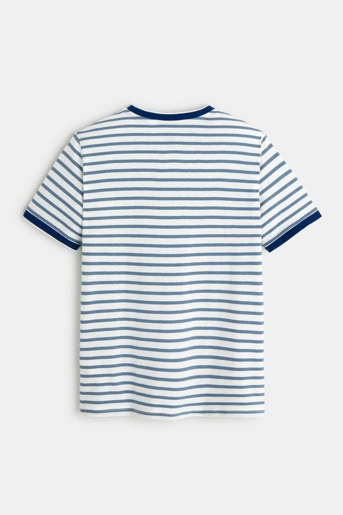 טישירט פסים כחולים קצרה לילדים - MASHBIR//365