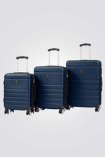 מזוודה קשיחה בינונית 24" דגם 1807 בצבע נייבי - MASHBIR//365