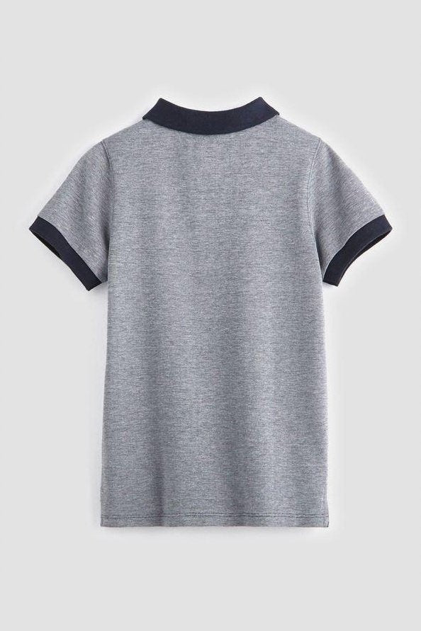 חולצת פולו נערים תכלת  OKAIDI