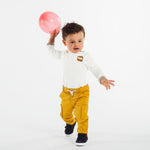 טישירט לבן בעיטור פיל - MASHBIR//365