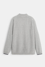 ג'קט סריג TEDDY אפור בהיר לנערים - MASHBIR//365