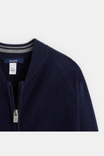 ג'קט סריג TEDDY נייבי לנערים - MASHBIR//365