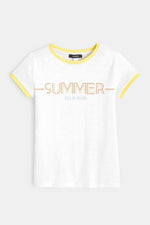 חולצת טריקו SUMMER לילדות - MASHBIR//365
