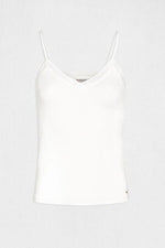 גופיית תחרה עם רצועות דקות - MASHBIR//365