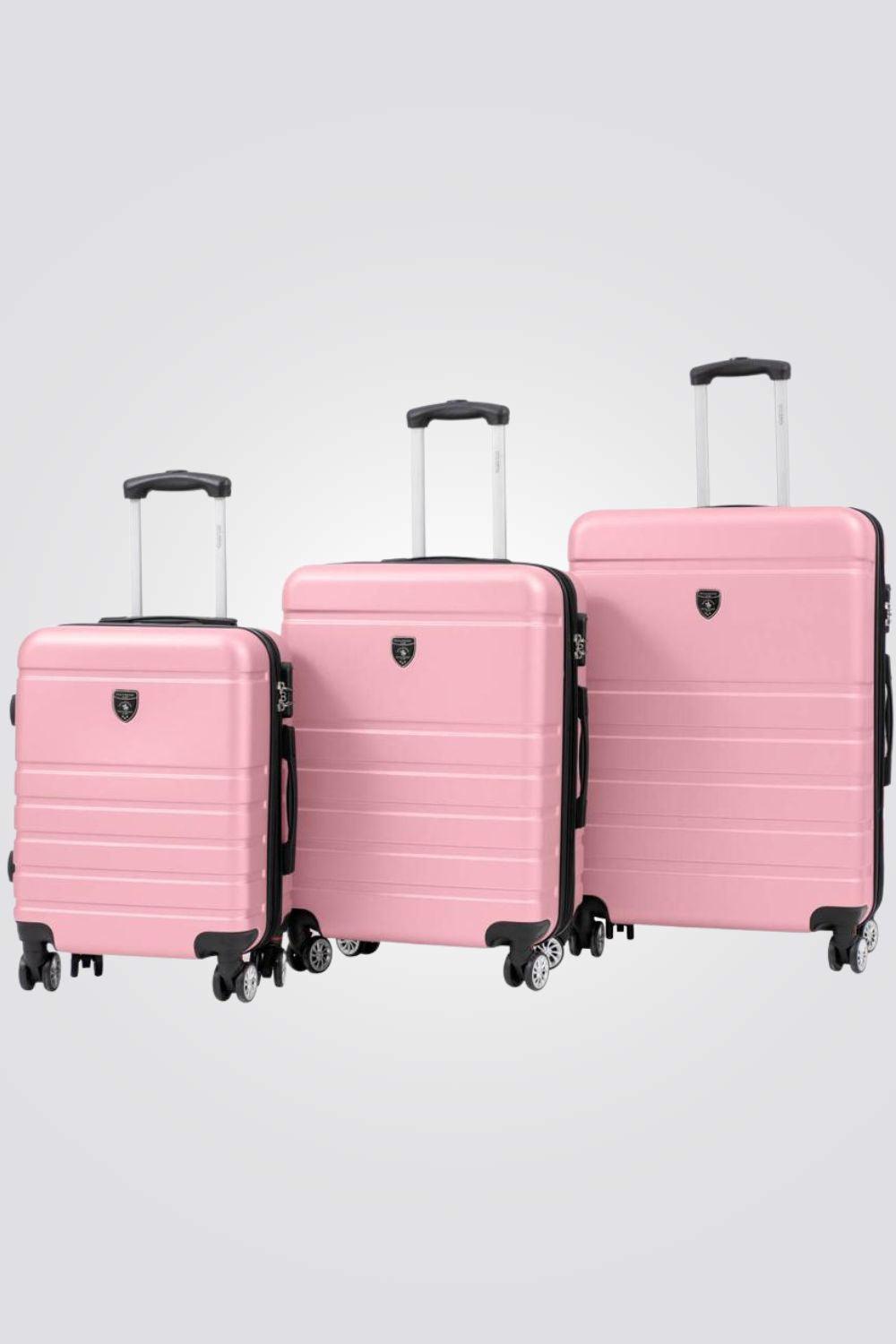 מזוודה קשיחה גדולה 28" דגם 1807 בצבע ורוד - MASHBIR//365