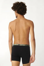 SLOGGI - 2 בוקסרים בצבע שחור MEN GO ABC NATURAL - MASHBIR//365