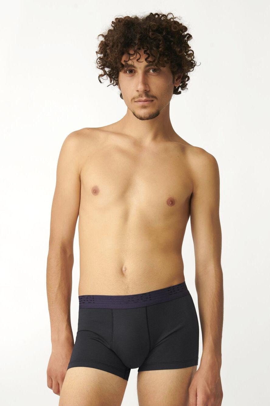 SLOGGI - 2 בוקסרים בצבע שחור וכחול MEN EVER COOL - MASHBIR//365