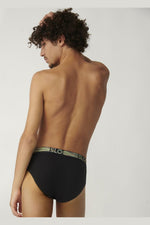 SLOGGI - 2 תחתוני מידי MEN GO ABC NATURAL כחול-שחור - MASHBIR//365