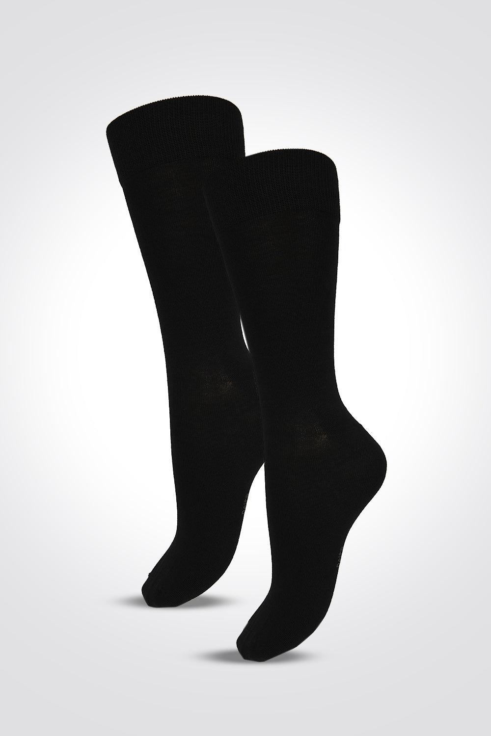 DELTA - 2 זוגות גרבי במבוק לגבר שחור - MASHBIR//365