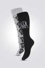 DELTA - 2 זוגות גרבי גברים STARWARS - MASHBIR//365