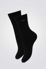 SRIGAMISH - 2 זוגות גרבי ספורט גברים שחור - MASHBIR//365