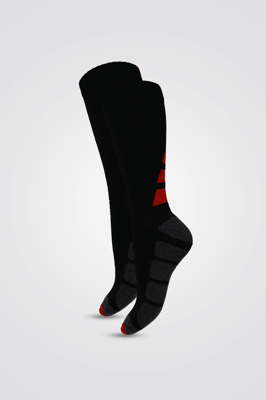 DELTA - 2 זוגות גרביים תרמיים יוניסקס שחור - MASHBIR//365