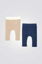 OBAIBI - 2 זוגות מכנסי סריג לתינוקות - MASHBIR//365