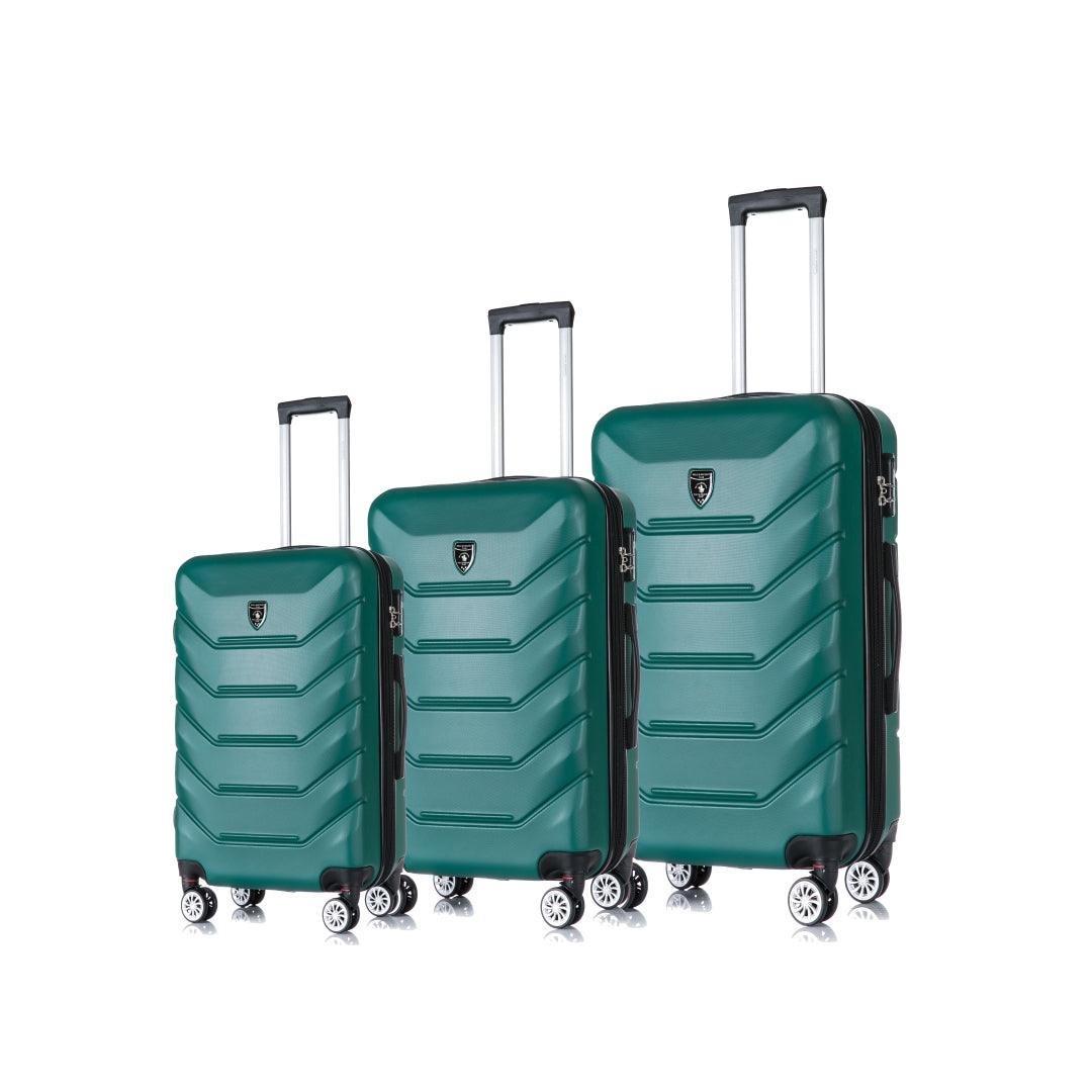 מזוודה טרולי עלייה למטוס 20" דגם 1701 בצבע ירוק - MASHBIR//365