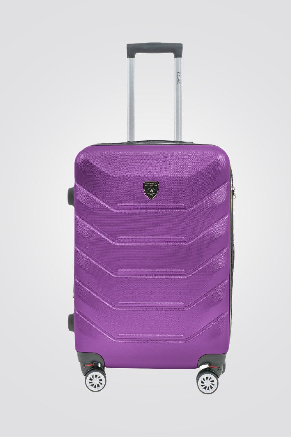 מזוודה קשיחה בינונית 24" דגם 1701 בצבע סגול - MASHBIR//365