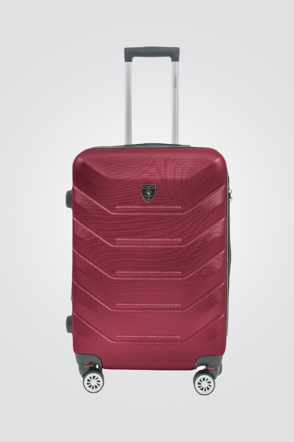 מזוודה קשיחה בינונית 24" דגם 1701 בצבע בורדו - MASHBIR//365