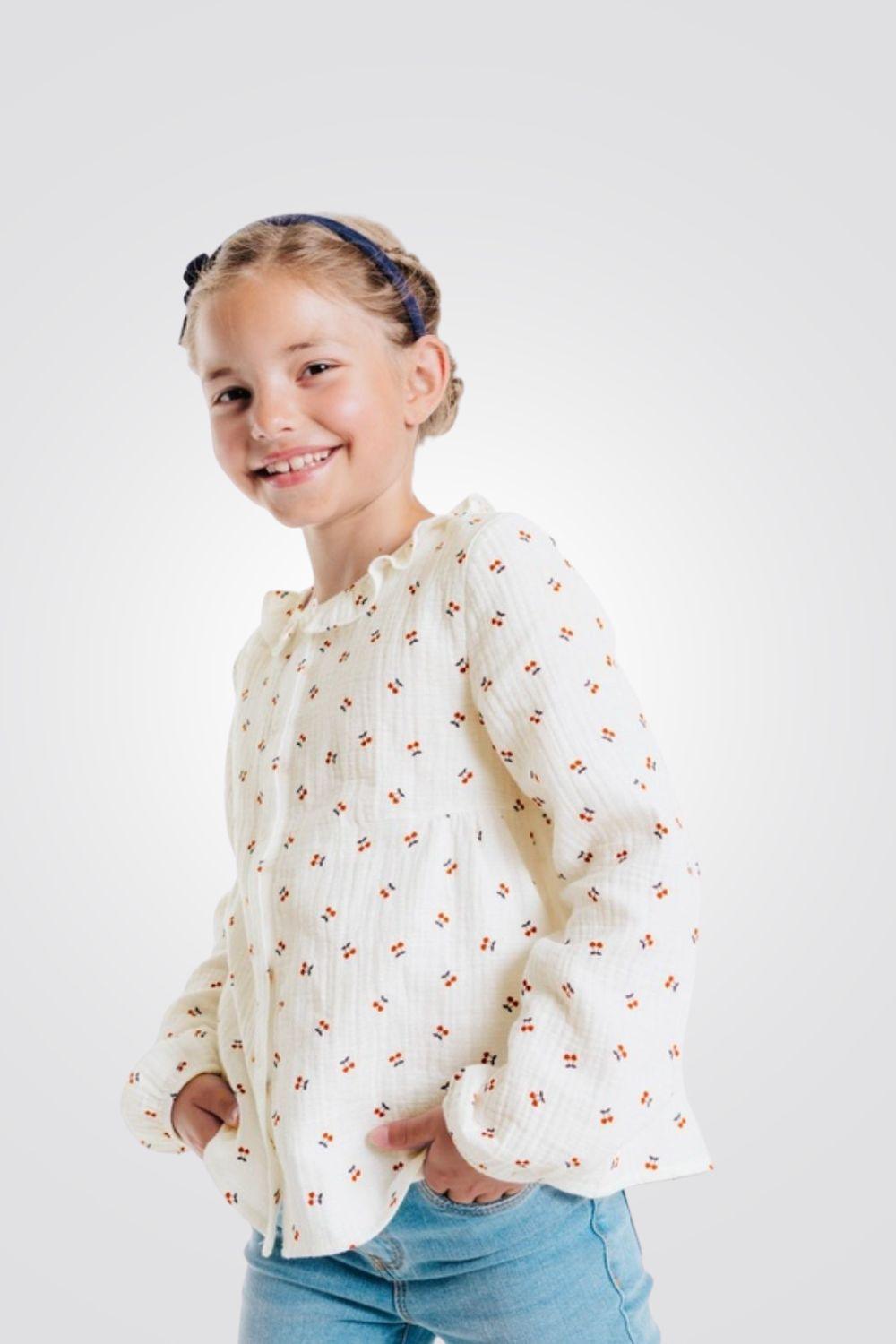 חולצה עם הדפס דובדבנים - MASHBIR//365