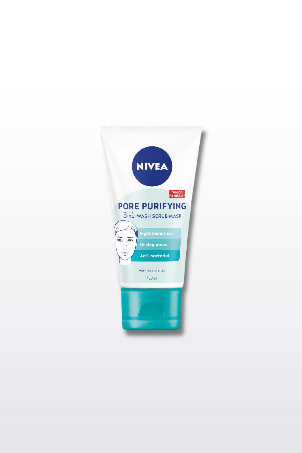 NIVEA - 3 ב-1 ניקוי, פילינג, מסכה לפנים 150 מ"ל - MASHBIR//365