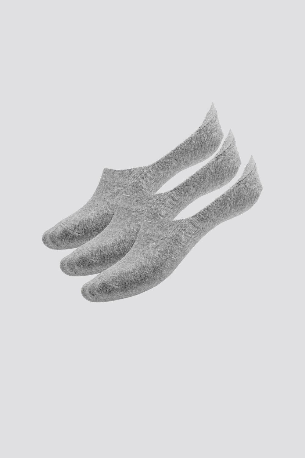 DELTA - 3 גרבי עקביות אפורות - MASHBIR//365