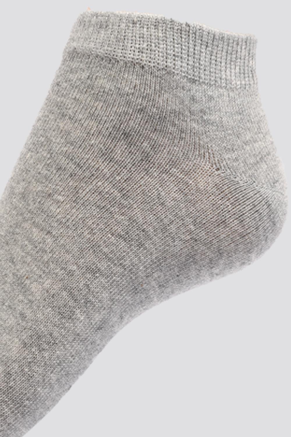 DELTA - 3 גרבי קרסוליות אפורות - MASHBIR//365