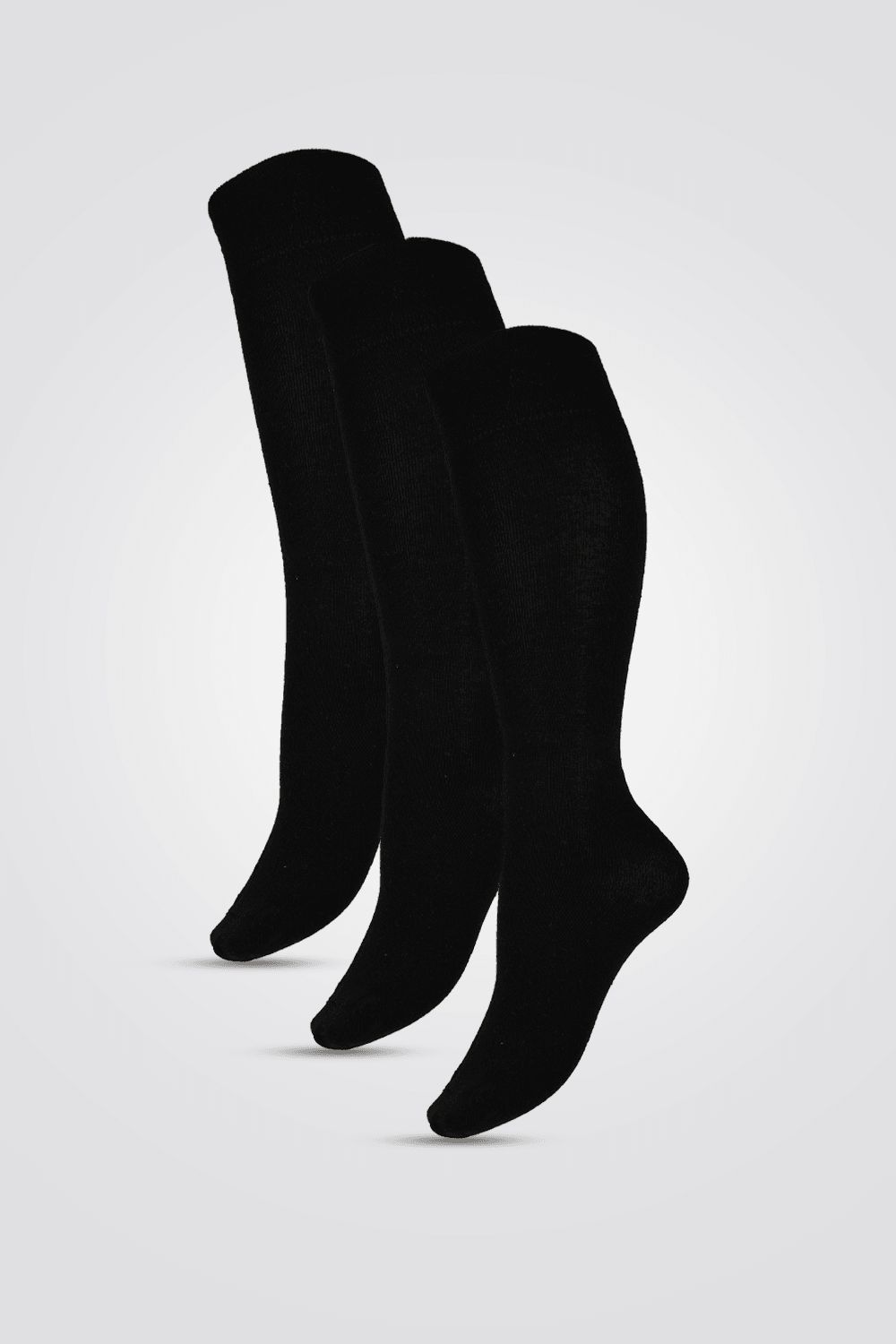 IOMI - 3 גרבי סוכרת לגברים בצבע שחור 46-50 - MASHBIR//365