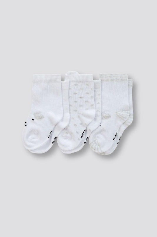 DELTA - 3 זוגות גרבי תינוקות בלי תפר - MASHBIR//365