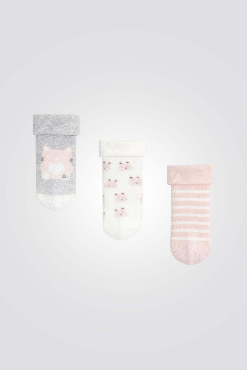 OBAIBI - 3 זוגות גרביים לתינוקות - MASHBIR//365