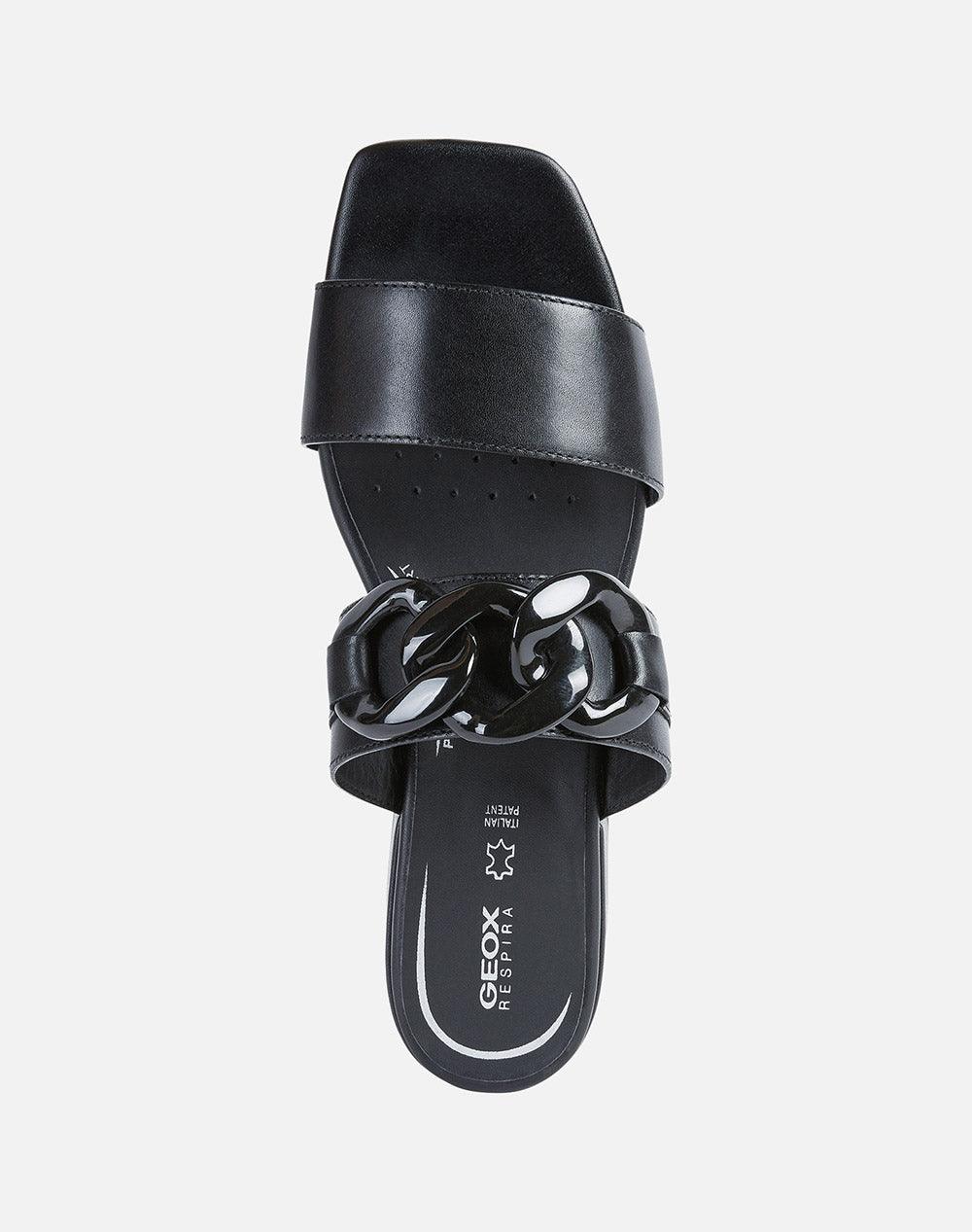 כפכף עקב D GENZIANA 30 G בצבע שחור - MASHBIR//365