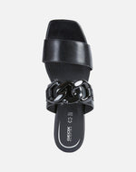 כפכף עקב D GENZIANA 30 G בצבע שחור - MASHBIR//365