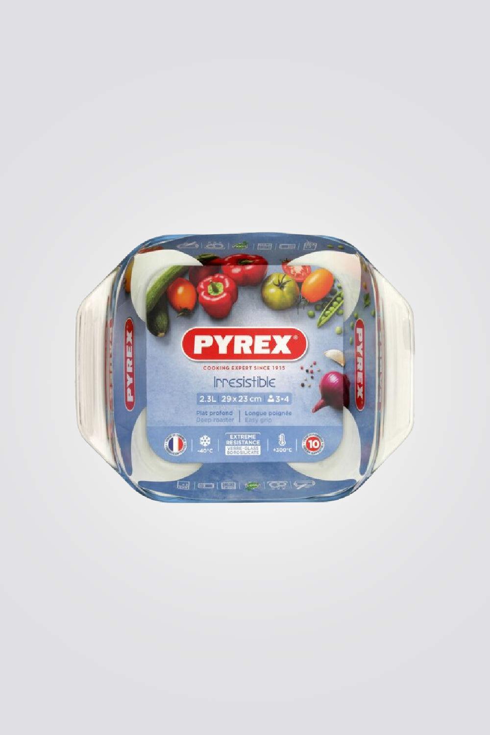 תבנית מרובעת מזכוכית IRRESISTIBLE 29 ס"מ - MASHBIR//365