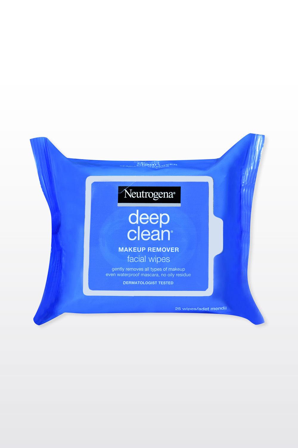 ניוטרוגינה דיפ קלין מגבונים להסרת איפור - MASHBIR//365